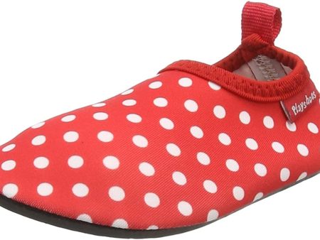 Playshoes Calcetines de Agua con protección UV Puntos, Zapatos para Playa Unisex niños, Rojo (Rot 8), 24 25 EU For Cheap