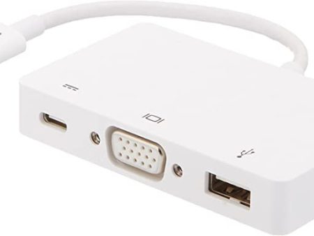 Amazon Basics - Adaptador multipuerto de USB-C a VGA Online