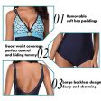 Aoqussqoa Mujer Ropa de baño Monokin Traje de una Pieza Leopardo para Mujer de Gran tamaño con Forma de Estampado de Bikini natación Esencial (NBBLUE, 4XL) Reacondicionado For Discount