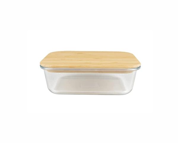 Birambeau - Utensilio de Cocina Caja de Cristal Alimento Hermético sin Tapa - 1520ml - Ideal para la Conservación Embalaje Deteriorado Online