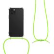 Funda Transparente TPU con Cuerda para Colgar Kwmobile para Apple iPhone 12 Pro MAX - Color Transparente Verde Neón Reacondicionado Discount