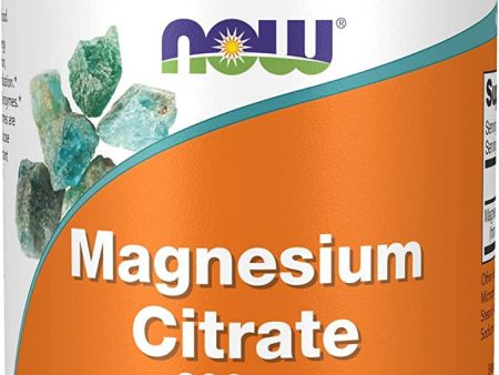 Now Foods Magnesium Citrate - 250 Tabletas para Mejorar tu Salud For Cheap